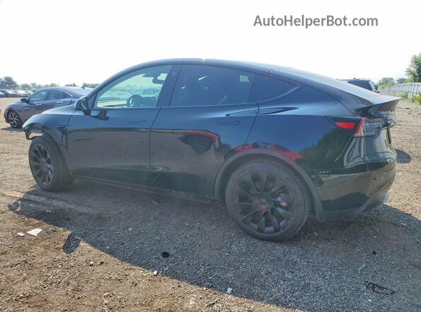 7SAYGDEE3NF421698 2022 TESLA MODEL Black უკანა მარცხენა