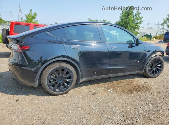 7SAYGDEE3NF421698 2022 TESLA MODEL Black უკანა მარჯვენა