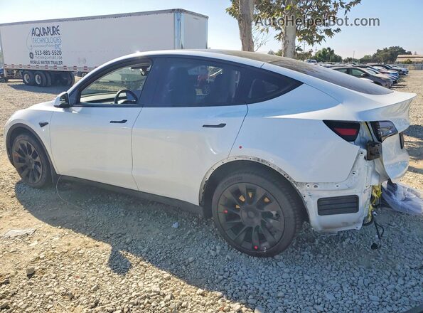 7SAYGDEE3NF511157 2022 TESLA MODEL Белый Задняя левая четверть