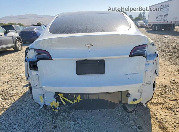 7SAYGDEE3NF511157 2022 TESLA MODEL Белый Вид сзади