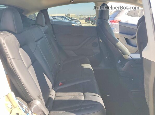 7SAYGDEE3NF511157 2022 TESLA MODEL Белый Вид задней части салона
