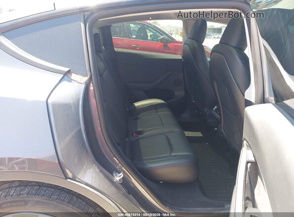 7SAYGDEE3PA040904 2023 TESLA MODEL Y Gray Вид наклейки з VIN-кодом