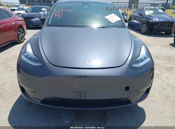 7SAYGDEE3PA040904 2023 TESLA MODEL Y Gray Вид щитка приладів