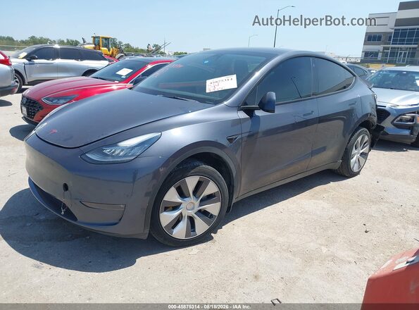 7SAYGDEE3PA040904 2023 TESLA MODEL Y Gray Передня ліва чверть