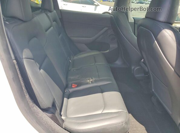 7SAYGDEE3PA053510 2023 TESLA MODEL Белый Вид задних сидений