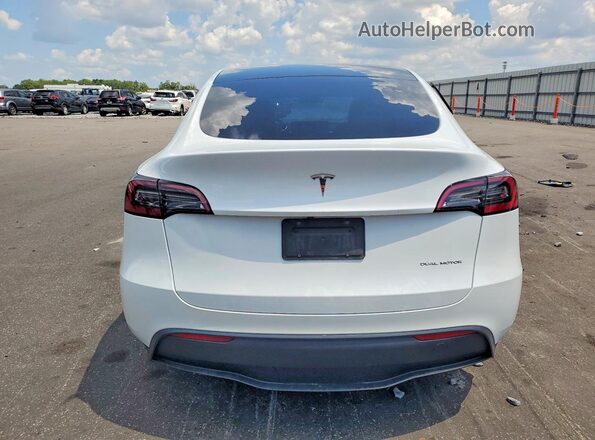 7SAYGDEE3PA053510 2023 TESLA MODEL Белый Вид сзади