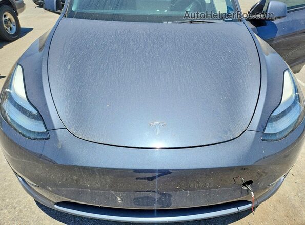 7SAYGDEE3PA089052 2023 TESLA MODEL Gray უკანა სალონის ხედი