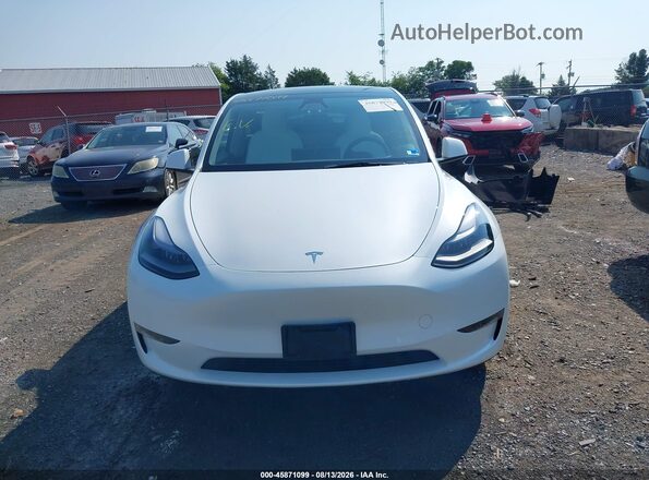 7SAYGDEE3PA178555 2023 TESLA MODEL Y White Вид задньої частини салону