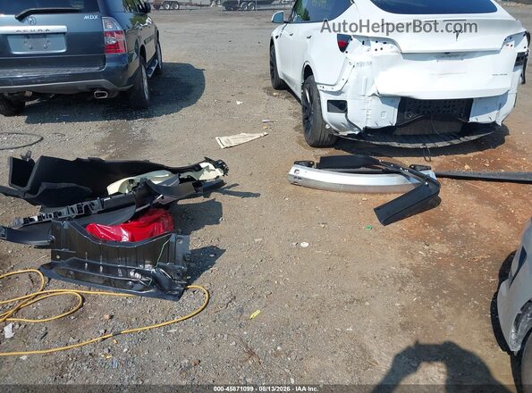 7SAYGDEE3PA178555 2023 TESLA MODEL Y White Вид щитка приладів