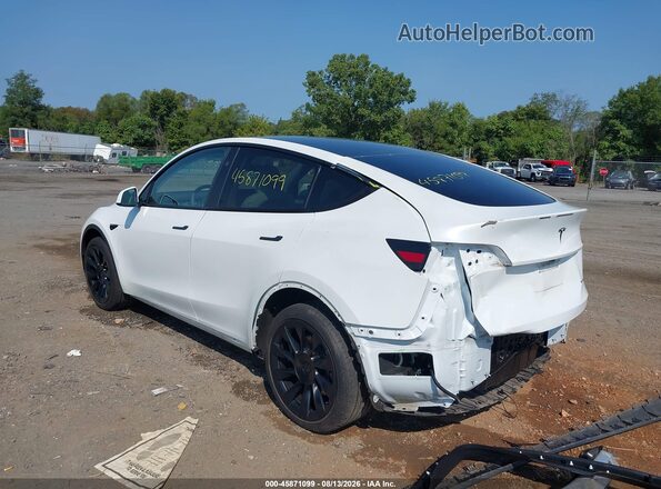 7SAYGDEE3PA178555 2023 TESLA MODEL Y White Задня ліва чверть