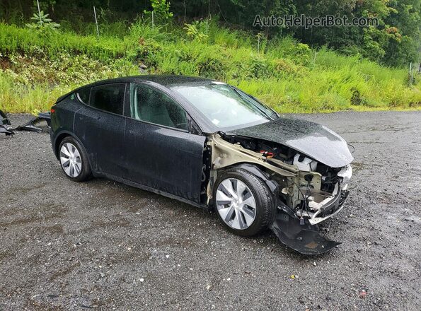 7SAYGDEE3PA184355 2023 TESLA MODEL Black Передня права чверть