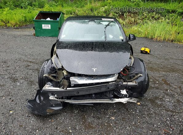 7SAYGDEE3PA184355 2023 TESLA MODEL Black Вид спереду