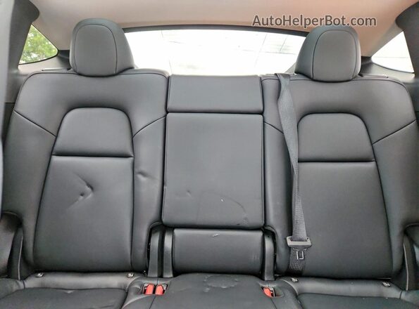 7SAYGDEE3PF614162 2023 TESLA MODEL Charcoal Հետևի նստատեղերի տեսք