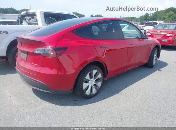 7SAYGDEE3PF703942 2023 TESLA MODEL Y Red Հետևի աջ