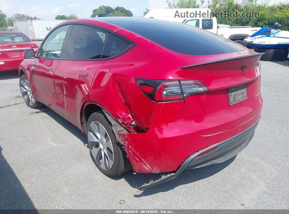 7SAYGDEE3PF703942 2023 TESLA MODEL Y Red Հետևի ձախ