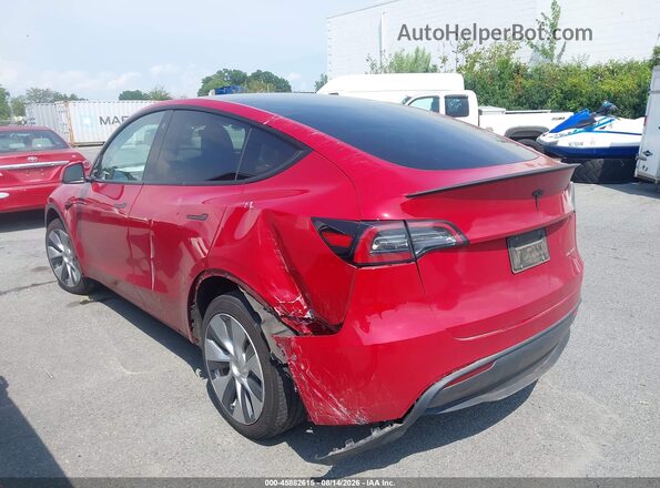 7SAYGDEE3PF703942 2023 TESLA MODEL Y Red Սալոնի 360 աստիճան տեսք