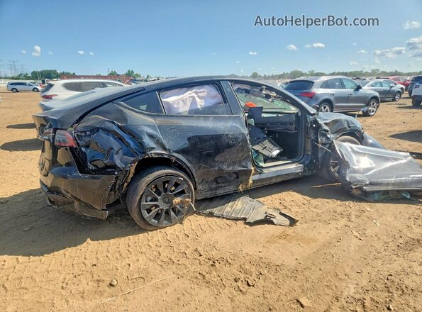 7SAYGDEE3PF794422 2023 TESLA MODEL Black Задня права чверть
