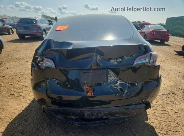 7SAYGDEE3PF794422 2023 TESLA MODEL Black Вид ззаду