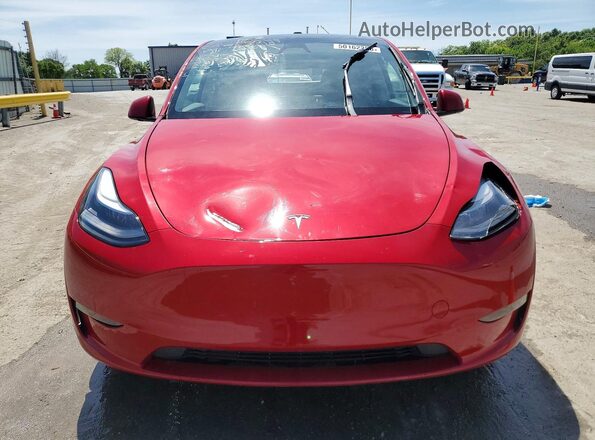7SAYGDEE3PF883990 2023 TESLA MODEL Red Դիմացի տեսք