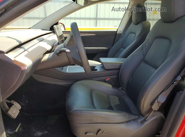7SAYGDEE3PF883990 2023 TESLA MODEL Red Սալոնի դիմացի տեսք