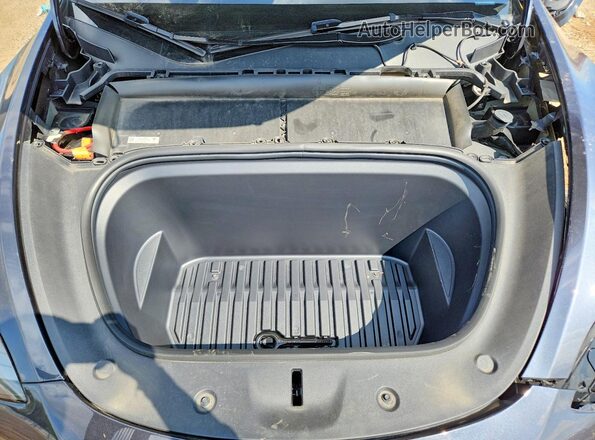 7SAYGDEE3RA249675 2024 TESLA MODEL Gray Rear interior view