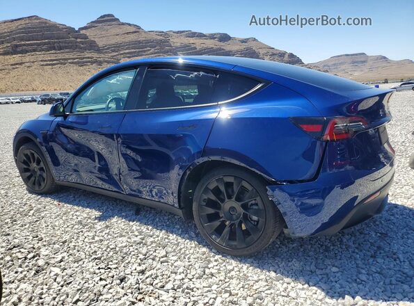 7SAYGDEE3RA291666 2024 TESLA MODEL Blue უკანა მარცხენა