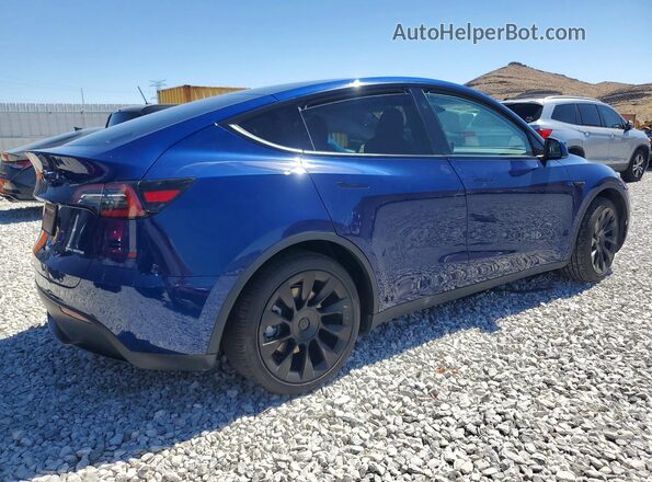 7SAYGDEE3RA291666 2024 TESLA MODEL Blue უკანა მარჯვენა
