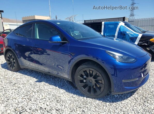 7SAYGDEE3RA291666 2024 TESLA MODEL Blue წინა მარჯვენა