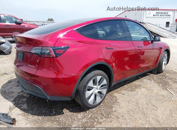 7SAYGDEE3RF025759 2024 TESLA MODEL Y Красный Задняя правая четверть