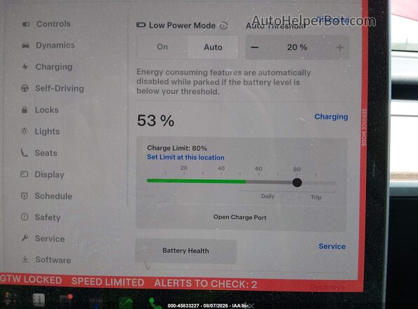7SAYGDEE3RF025759 2024 TESLA MODEL Y Красный 