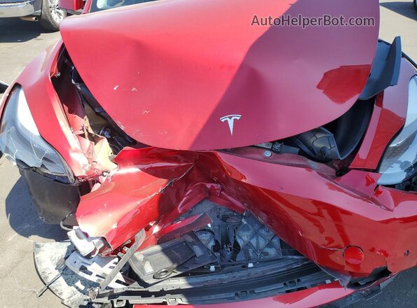 7SAYGDEE3RF074525 2024 TESLA MODEL Red Vista interior trasera
