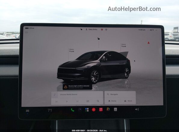 7SAYGDEE3TA390463 2026 TESLA MODEL Y Gray 