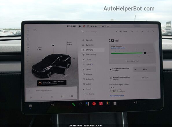 7SAYGDEE3TA390463 2026 TESLA MODEL Y Gray 