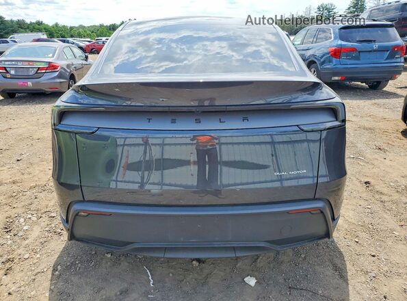 7SAYGDEE3TA432145 2026 TESLA MODEL Gray უკანა ხედი