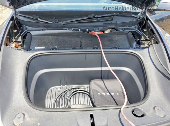 7SAYGDEE3TA432145 2026 TESLA MODEL Gray უკანა სალონის ხედი