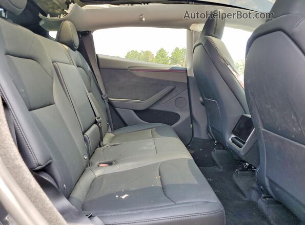7SAYGDEE3TA432145 2026 TESLA MODEL Gray უკანა სავარძლების ხედი