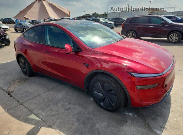 7SAYGDEE3TA457241 2026 TESLA MODEL Red Առջևի աջ