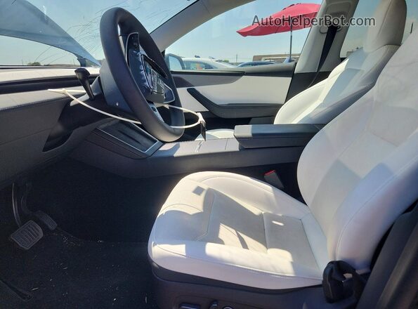 7SAYGDEE3TA496637 2026 TESLA MODEL Blue VIN sticker view