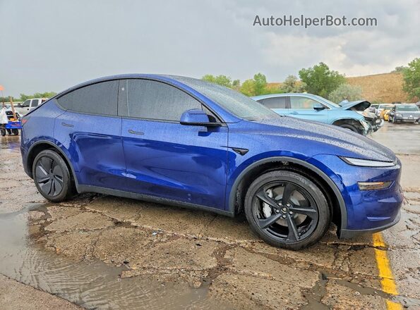 7SAYGDEE3TF440376 2026 TESLA MODEL Blue Առջևի աջ