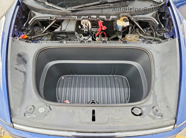7SAYGDEE3TF440376 2026 TESLA MODEL Blue Սալոնի հետևի տեսք