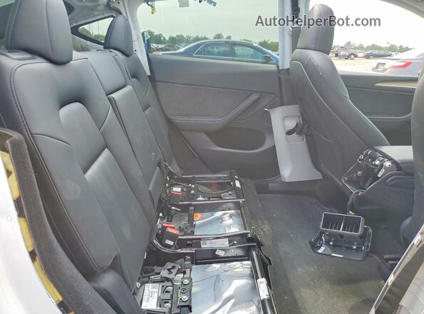 7SAYGDEE4NA012476 2022 TESLA MODEL White Вид задніх сидінь