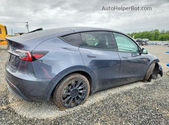 7SAYGDEE4NF338751 2022 TESLA MODEL Gray Задня права чверть