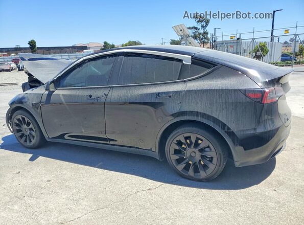 7SAYGDEE4NF346316 2022 TESLA MODEL Black უკანა მარცხენა