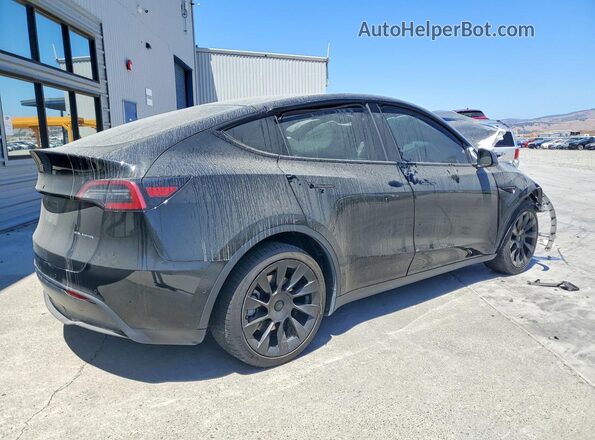 7SAYGDEE4NF346316 2022 TESLA MODEL Black უკანა მარჯვენა
