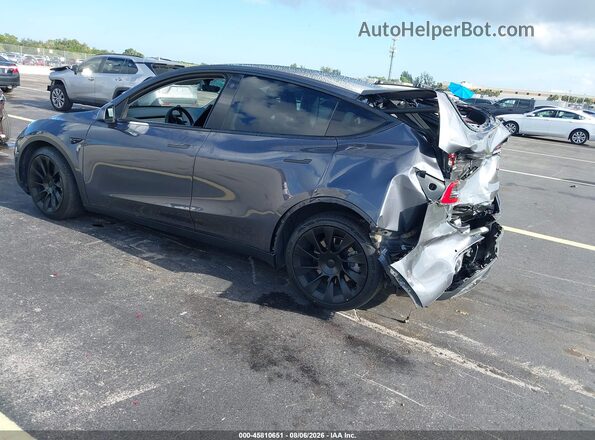 7SAYGDEE4NF367523 2022 TESLA MODEL Y Gray Հետևի ձախ