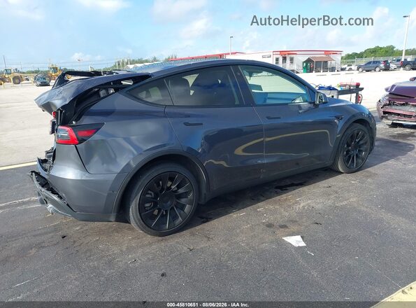 7SAYGDEE4NF367523 2022 TESLA MODEL Y Gray Հետևի աջ