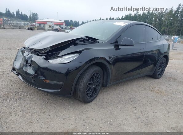 7SAYGDEE4NF368347 2022 TESLA MODEL Y Black Front left