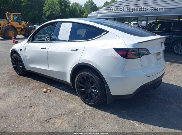 7SAYGDEE4NF435920 2022 TESLA MODEL Y White Trasero izquierdo