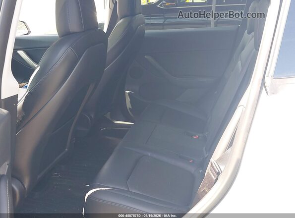 7SAYGDEE4NF435920 2022 TESLA MODEL Y White Vista de la etiqueta del VIN