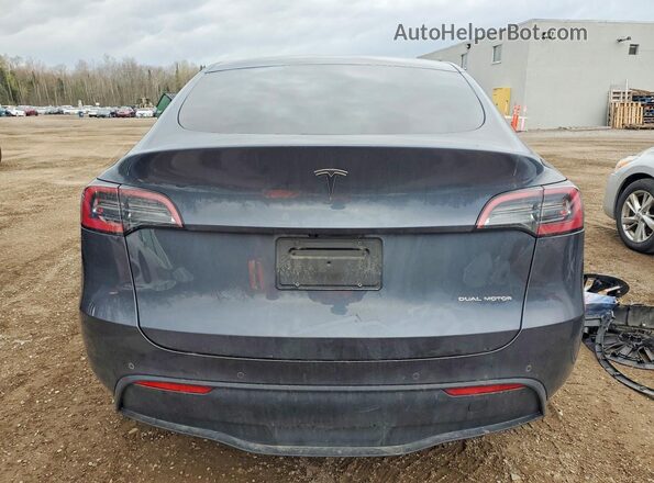 7SAYGDEE4NF504945 2022 TESLA MODEL Gray Widok z tyłu